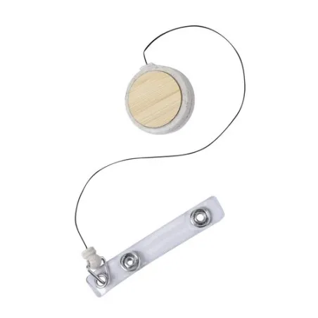 Porte Badge Écologique Personnalisé - Alikra pas cher Matières : acier inoxydable Couleurs : rouge impression haute définition