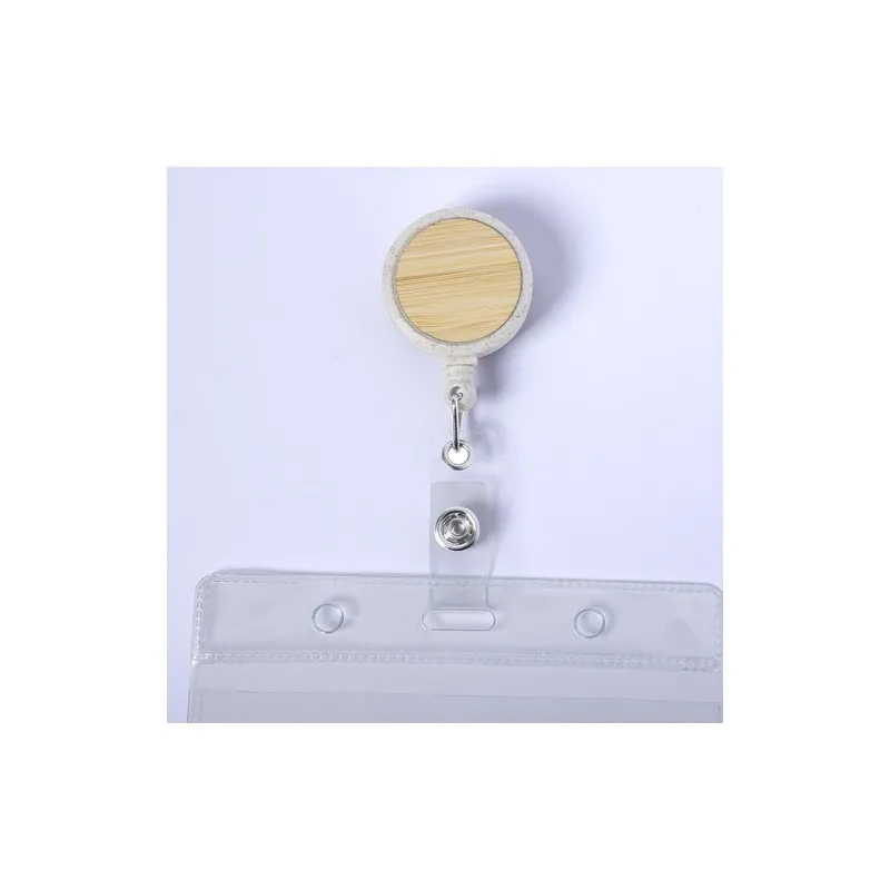 Porte Badge Écologique Personnalisé - Alikra pas cher Matières : acier inoxydable Couleurs : rouge livraison express 24h 48h