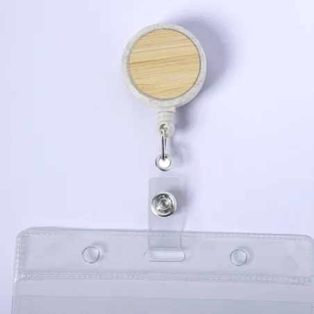 Porte Badge Écologique Personnalisé - Alikra pas cher Matières : acier inoxydable Couleurs : rouge livraison express 24h 48h