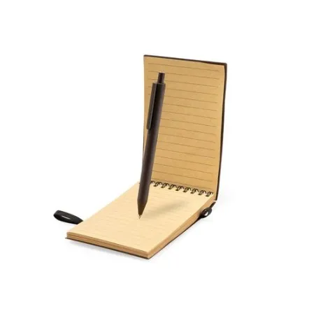 Cahier Personnalisé Écologique pour Objets Publicitaires - Pacam Matières : aluminium recyclé  Couleurs : argenté mat impression