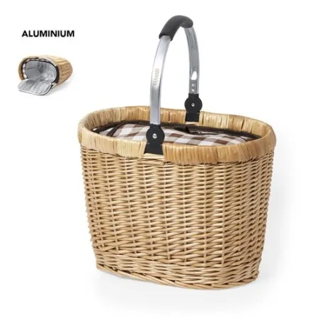 Sac Isotherme Pratique Écologique pour Pique-Nique Halbax Matières : aluminium recyclé&nbsp; Couleurs : noir