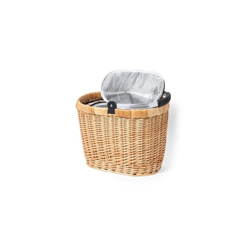 Sac Isotherme Pratique Écologique pour Pique-Nique Halbax Matières : aluminium recyclé&nbsp; Couleurs : noir cadeau entreprise pas ch