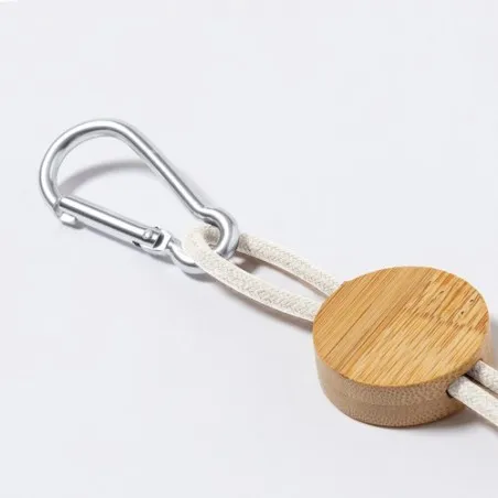 Câble de Charge Écologique Pratique Personnalisé pas cher Denny Matières : aluminium recyclé&nbsp; Couleurs : bleu cadeau entreprise 