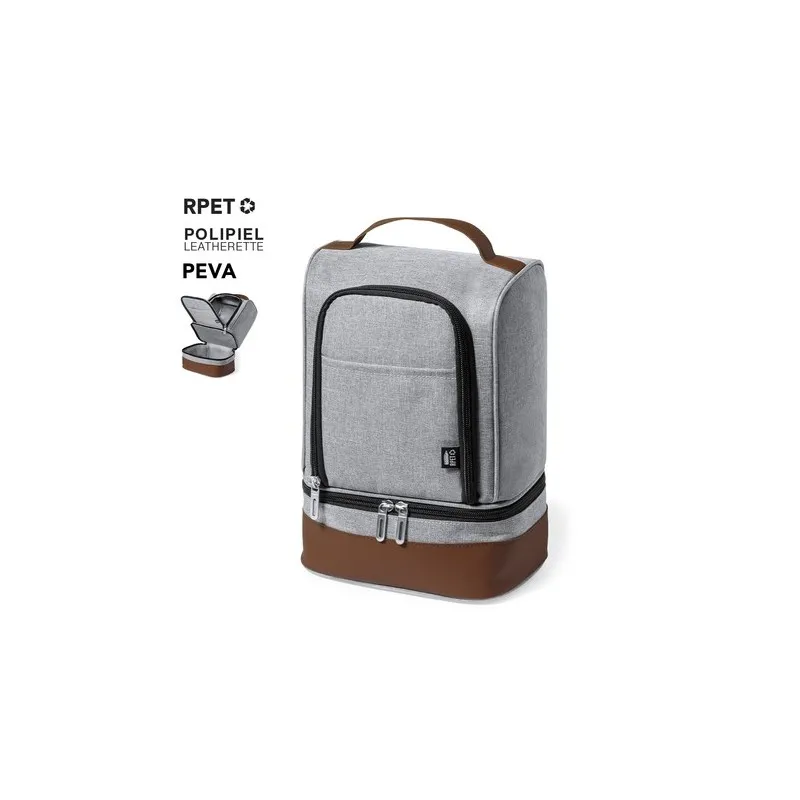 Sac Isotherme Écologique Personnalisé - Kumak pas cher Matières : bambou Couleurs : bois personnalisable avec votre logo