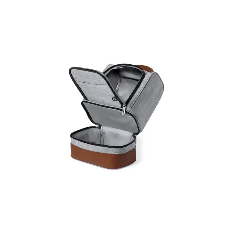 Sac Isotherme Écologique Personnalisé - Kumak pas cher Matières : bambou Couleurs : bois impression haute définition