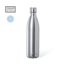 Bidon en Acier Personnalisable - Gourde Heytun Matières : coton recyclé Couleurs : rouge 2