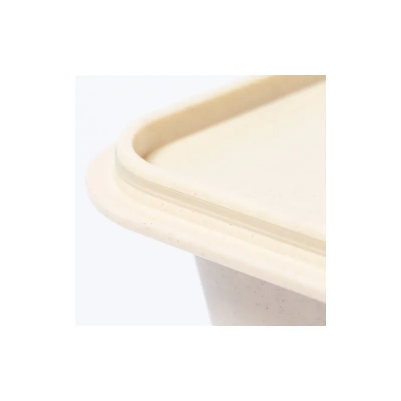 Gamelle Incassable Personnalisée à Déjeuner - Weaver Matières : coton recyclé Couleurs : pierre impression haute définition