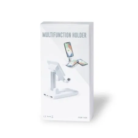 Support Multifonction Pratique Personnalisé Cheviot Matières : PET recyclé Couleurs : noir personnalisation rapide en France