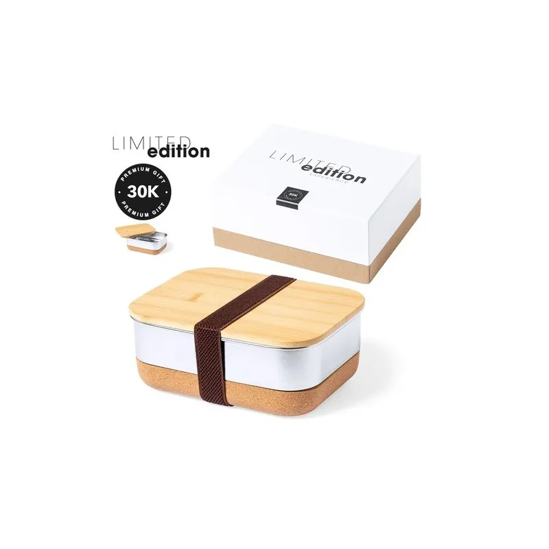 Boîte à Lunch Écologique Personnalisée en Édition Limitée - Lanrok Matières : coton recyclé Couleurs : bleu pétrole