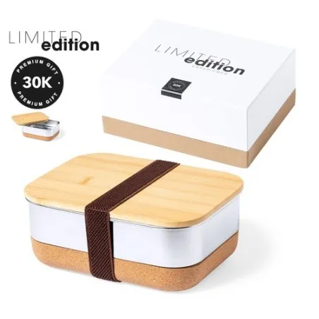 Boîte à Lunch Écologique Personnalisée en Édition Limitée - Lanrok Matières : coton recyclé Couleurs : bleu pétrole