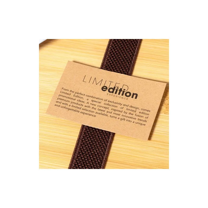 Boîte à Lunch Écologique Personnalisée en Édition Limitée - Lanrok Matières : coton recyclé Couleurs : bleu pétrole cadeau colla