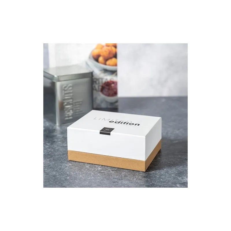 Boîte à Lunch Écologique Personnalisée en Édition Limitée - Lanrok Matières : coton recyclé Couleurs : bleu pétrole goodies entr