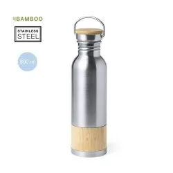 Gourde Écologique et Pratique Personnalisée Gaucix Matières : coton recyclé Couleurs : blanc 2