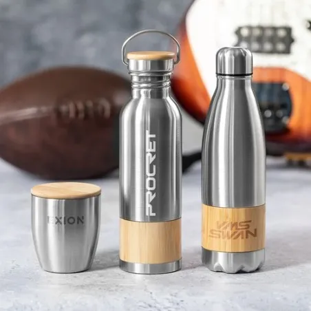 Gourde Écologique et Pratique Personnalisée Gaucix Matières : coton recyclé Couleurs : blanc goodies publicitaire événementiel