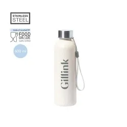 Gourde Personnalisée Publicitaire Écologique - Bidon Wistel Matières : coton recyclé Couleurs : vert foncé 2