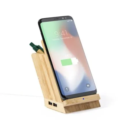 Porte-Crayons Multifonction Personnalisé Économique - Bloxem Matières : PET recyclé Couleurs : pierre cadeau entreprise pas cher