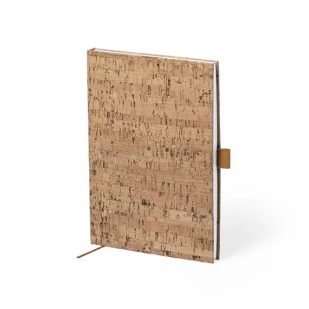 Bloc Notes Écologique Élégant Personnalisé Coquel Matières : aluminium recyclé  Couleurs : argenté mat cadeau entreprise pas che