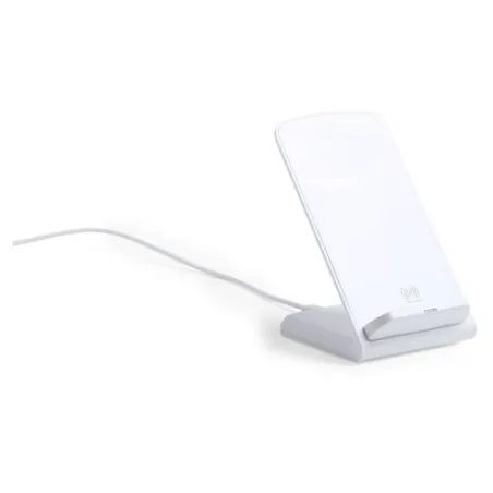 Chargeur à Induction Personnalisable 10W Tarmix Matières : ABS Couleurs : blanc