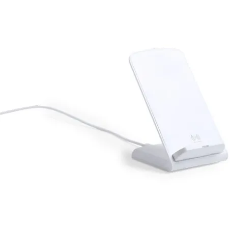 Chargeur à Induction Personnalisable 10W Tarmix Matières : ABS Couleurs : blanc impression haute définition