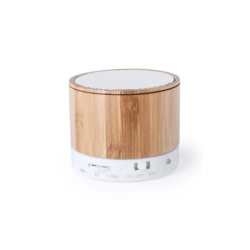 Haut-Parleur Écologique Innovant Personnalisé pas cher Kaltun Matières : PET recyclé Couleurs : blanc