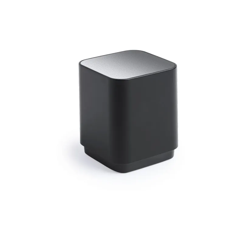 Haut-Parleur Personnalisé Pratique - Cadeau d'Entreprise Lunem Matières : PET recyclé Couleurs : noir livraison express 24h 48h