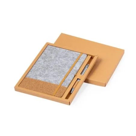 Set Écolo Personnalisé de Carnet et Stylo - Webermax Matières : aluminium recyclé  Couleurs : noir cadeau entreprise pas cher