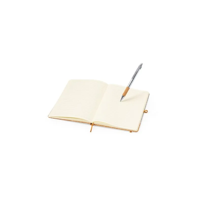 Set Écolo Personnalisé de Carnet et Stylo - Webermax Matières : aluminium recyclé  Couleurs : noir goodies publicitaire événemen