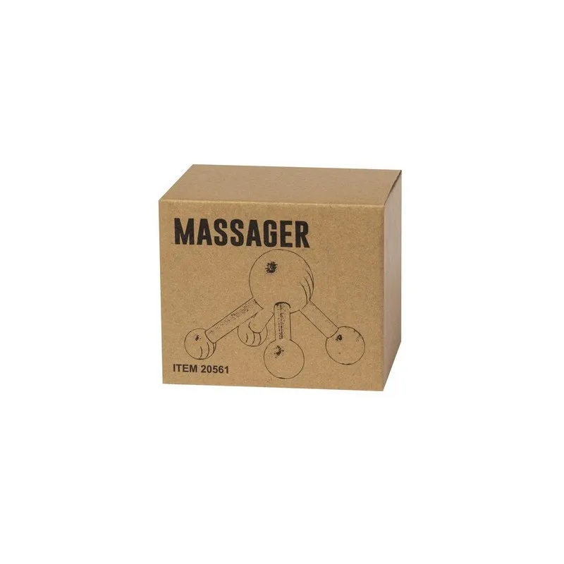 Masseur Avati en Bois Naturel - Bien-Être Assuré