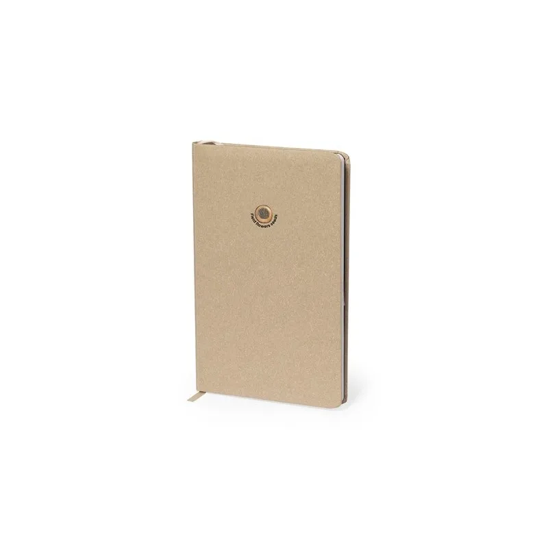 Bloc Notes Écologique Ensemencé Personnalisé - Cadeau Baupres Couleurs : noir Matières : acier inoxydable recyclé cadeau entrepr