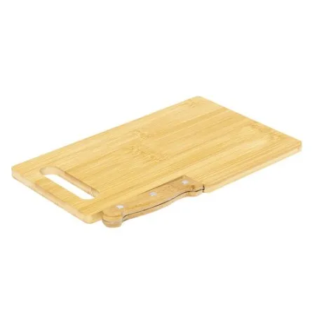 Planche à Découper Seslat en Bambou avec Couteau