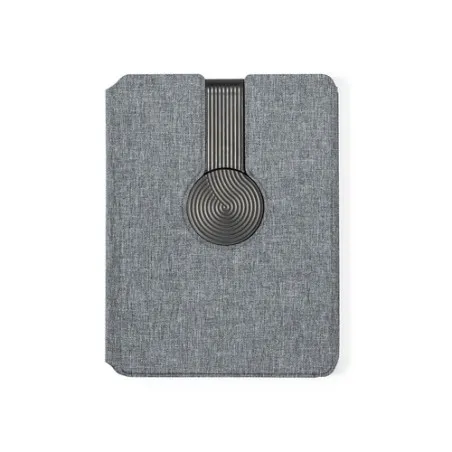 Bloc Notes Multifonction Écologique avec Chargeur et Papeterie Morrison Matières : PET recyclé Couleurs : bleu