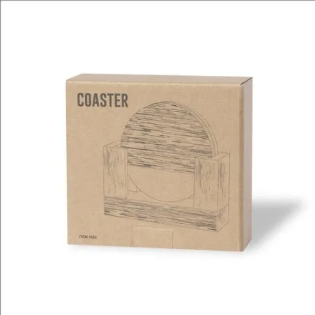 Set Sous-Verre Derrol en Bois d'Acacia