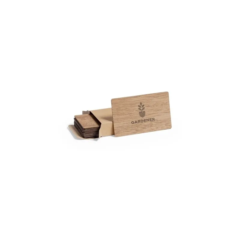 Set de Cartes Inary en Bois Naturel