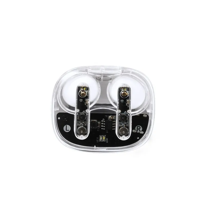 Écouteurs Bluetooth Ergonomiques Personnalisés pas chers - Webex Couleurs : noir goodies entreprise design