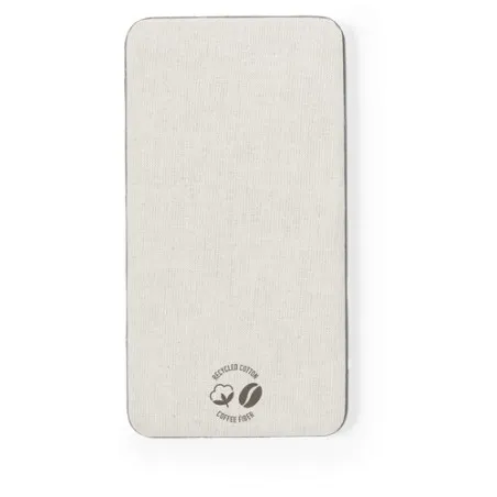 Batterie Écologique Personnalisée 5000 mAh - Power Bank Mayer Couleurs : rouge Matières : polyester recyclé cadeau collaborateur