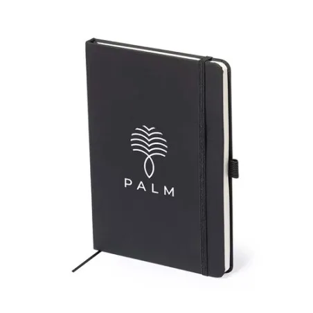 Bloc Notes Personnalisé Écologique Xeria Matières : polyester Couleurs : rouge marquage laser ultra précis