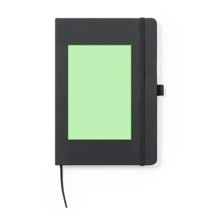 Bloc Notes Personnalisé Écologique Xeria Matières : polyester Couleurs : rouge livraison express 24h 48h