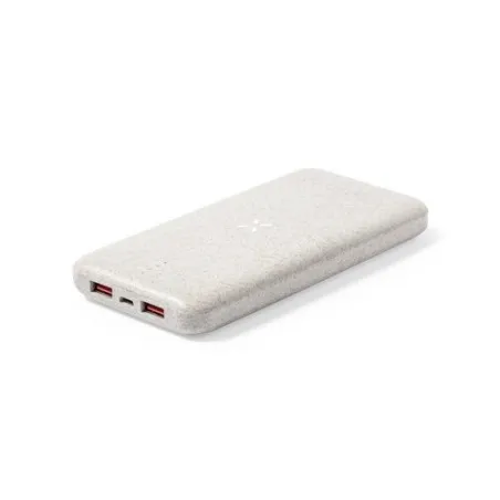Batterie Externe Écologique Personnalisée Yendik Matières : coton organique Couleurs : gris cadeau entreprise pas cher
