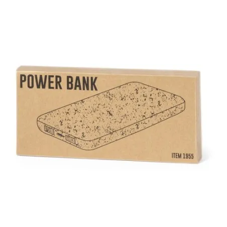 Batterie Externe Écologique Personnalisée Yendik Matières : coton organique Couleurs : gris livraison express 24h 48h