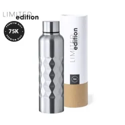 Bidon en Acier Inoxydable Personnalisé Harriet Matières : coton recyclé Couleurs : bleu 2