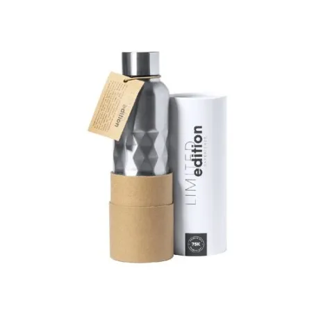 Bidon en Acier Inoxydable Personnalisé Harriet Matières : coton recyclé Couleurs : bleu impression haute définition