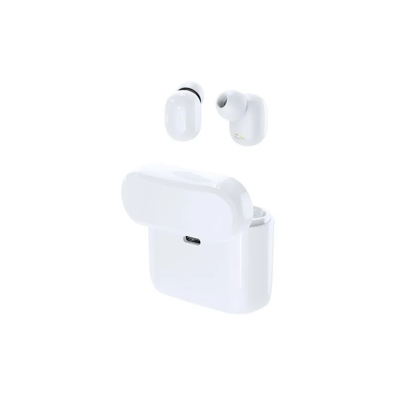 Écouteurs sans Fil Écologiques et Personnalisés Élégants Baksen Matières : EVA Couleurs : blanc Pointure : 42/44 impression haut