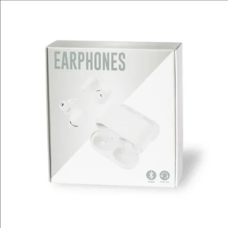 Écouteurs sans Fil Écologiques et Personnalisés Élégants Baksen Matières : EVA Couleurs : blanc Pointure : 42/44 impression logo