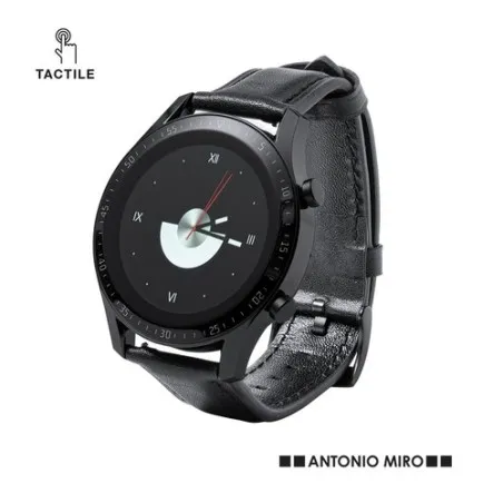Montre Intelligente Unique Publicitaire Daford Couleurs : gris personnalisable avec votre logo