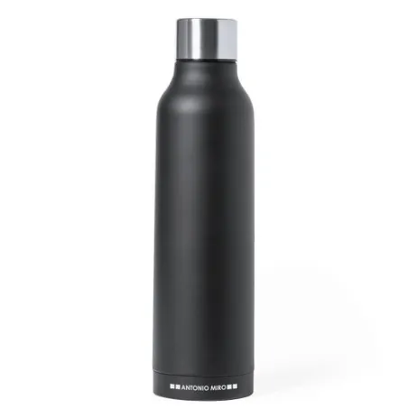 Bouteille Isotherme Personnalisée Thermique Thomson Matières : PET recyclé Couleurs : gris livraison express 24h 48h