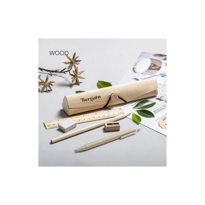 Trousse personnalisée écologique avec accessoires inclus - Palermo pas cher Matières : liège Couleurs : vert