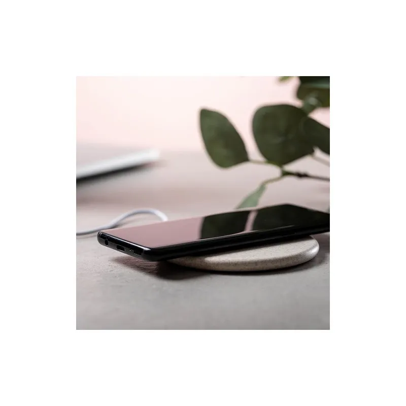 Chargeur Éco-Responsable Pratique Personnalisé - Aleix Matières : acier inoxydable Couleurs : vert impression haute définition