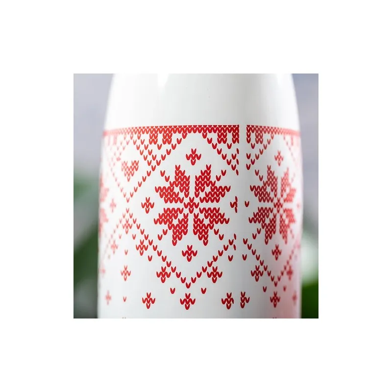 Bidon Personnalisé Publicitaire 500ml - Yalok Matières : acier inoxydable Couleurs : noir goodies publicitaire événementiel