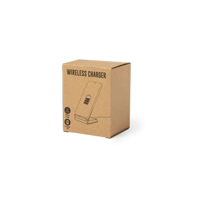 Chargeur Éco-Friendly Induction Personnalisé Pas Cher Birniax Matières : spandex Couleurs : gris objet promotionnel éco-responsa