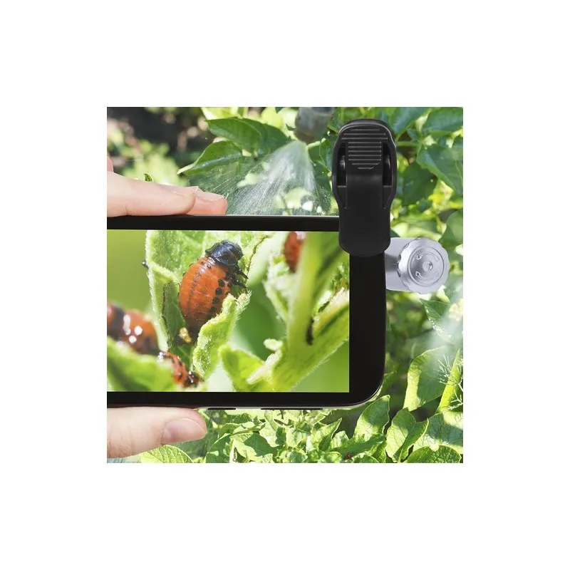 Microscope Personnel 60X Économique pour Téléphone Dicson Matières : polaire Taille textile : XXL Couleurs : noir cadeau entrepr